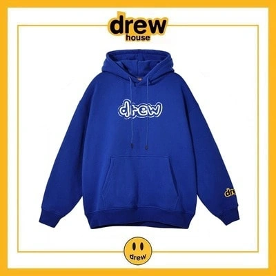 Drew House Hoodie Cotton Fleece Unisex Loose Style 10
