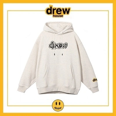 Drew House Hoodie Cotton Fleece Unisex Loose Style 5