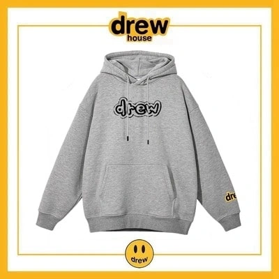 Drew House Hoodie Cotton Fleece Unisex Loose Style 6