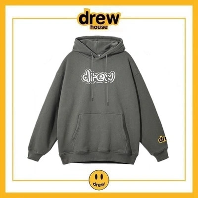Drew House Hoodie Cotton Fleece Unisex Loose Style 7