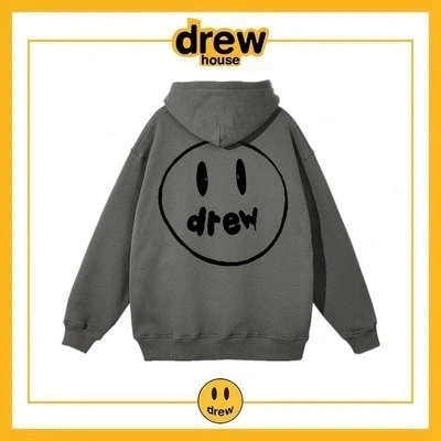 Drew House Hoodie Cotton Fleece Unisex Student Pullover Style 3