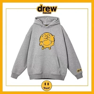 Drew House Hoodie Cotton Loose Unisex Fleece Jacket Style 1