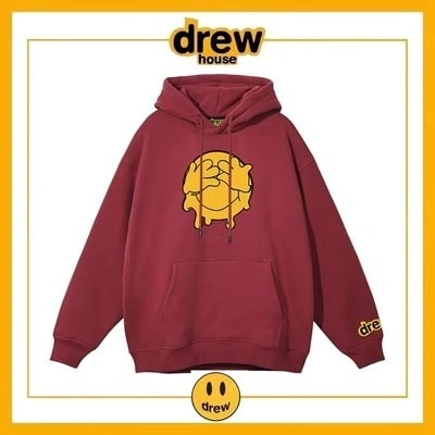 Drew House Hoodie Cotton Loose Unisex Fleece Jacket Style 4