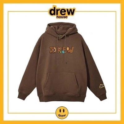 Drew House Hoodie Fleece Cotton Unisex Oversized Pullover Style 12