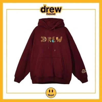 Drew House Hoodie Fleece Cotton Unisex Oversized Pullover Style 9
