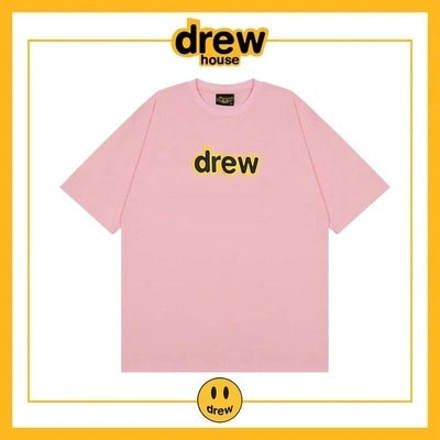 Drew House Shark Short Sleeve T-Shirt Unisex Cotton Base Layer Style 14