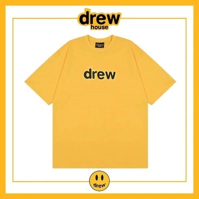 Drew House Shark Short Sleeve T-Shirt Unisex Cotton Base Layer Style 2