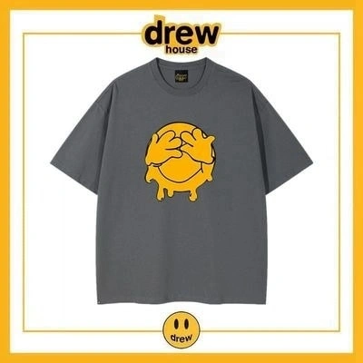 Drew House Short Sleeve T-Shirt Cotton Loose Unisex Top Style 13