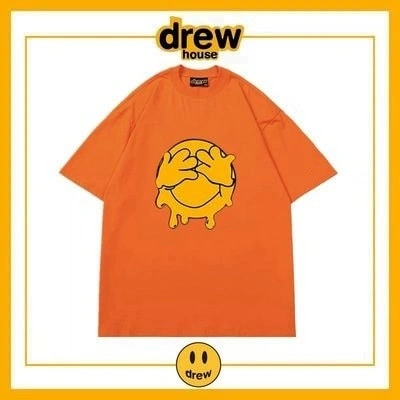 Drew House Short Sleeve T-Shirt Cotton Loose Unisex Top Style 17