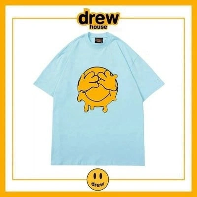 Drew House Short Sleeve T-Shirt Cotton Loose Unisex Top Style 4