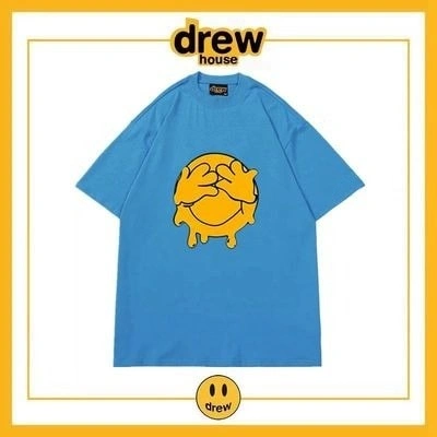 Drew House Short Sleeve T-Shirt Cotton Loose Unisex Top Style 5