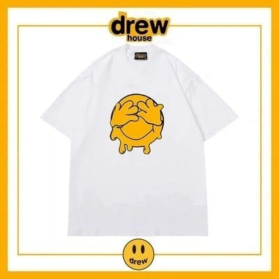 Drew House Short Sleeve T-Shirt Cotton Loose Unisex Top Style 8