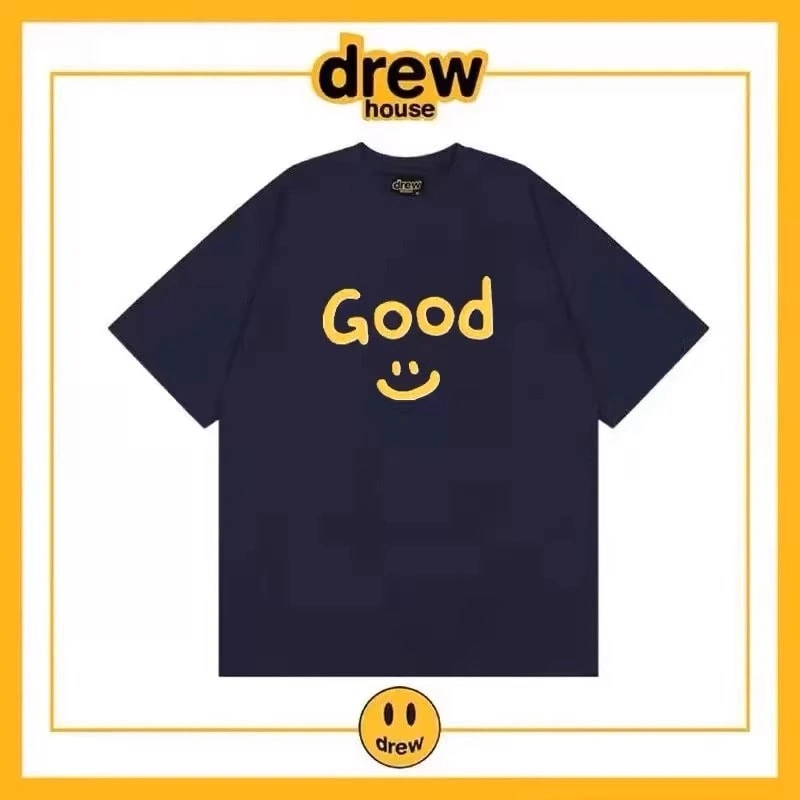 Drew House Short Sleeve T-Shirt Unisex Cotton Loose Summer Style 1