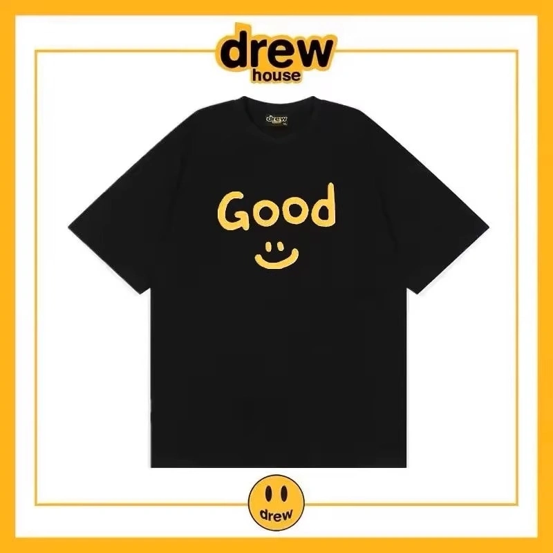 Drew House Short Sleeve T-Shirt Unisex Cotton Loose Summer Style 7