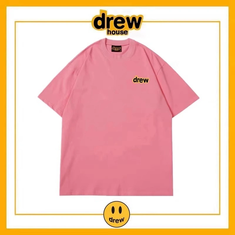 Drew House Short Sleeve T-Shirt Unisex Cotton Loose Summer Top Style 3