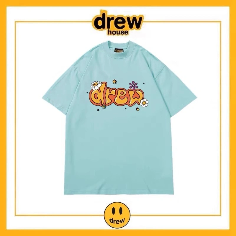 Drew House Short Sleeve T-Shirt Unisex Cotton Summer Top Style 13