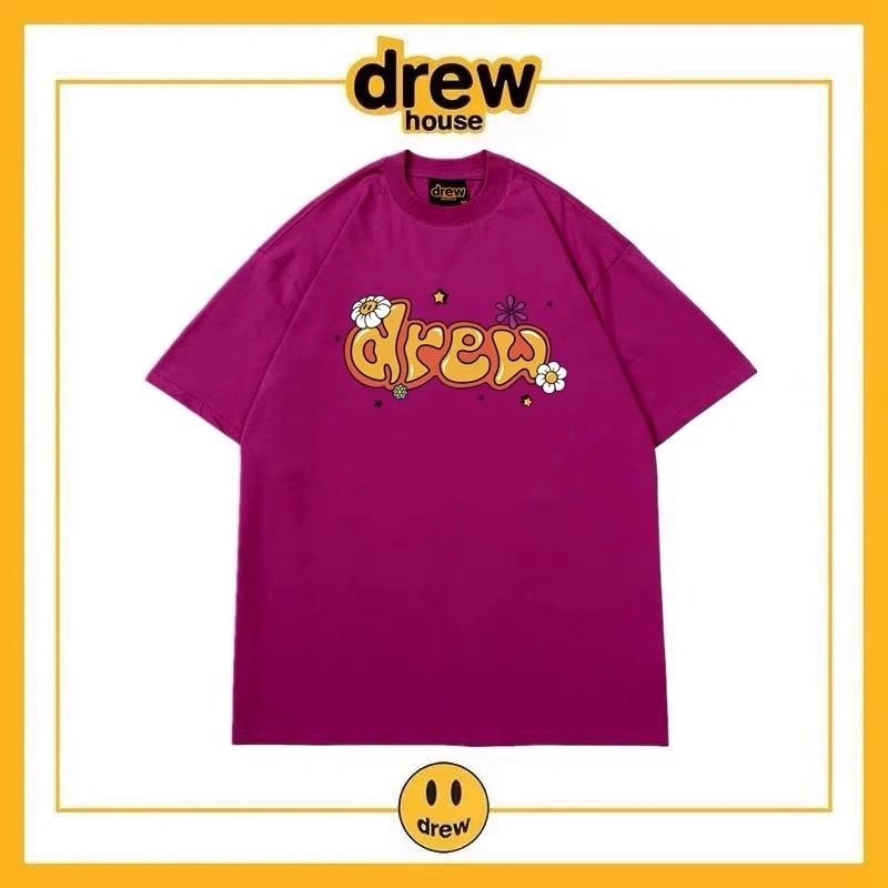 Drew House Short Sleeve T-Shirt Unisex Cotton Summer Top Style 15