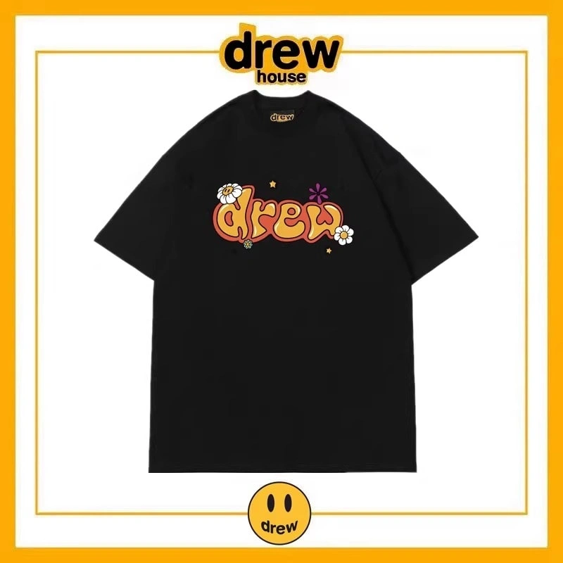 Drew House Short Sleeve T-Shirt Unisex Cotton Summer Top Style 16