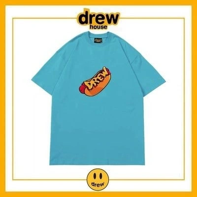 Drew House Short Sleeve T-Shirt Unisex Cotton Summer Wear Style 4