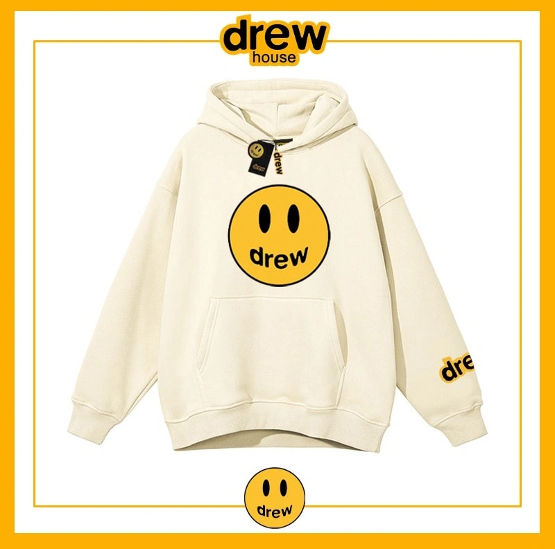 Drew House Sweatshirt Heavyweight Unisex Cotton Fleece Hoodie Style 7