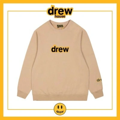 Drew House Sweatshirt Round Neck Unisex Cotton Fleece Style 2