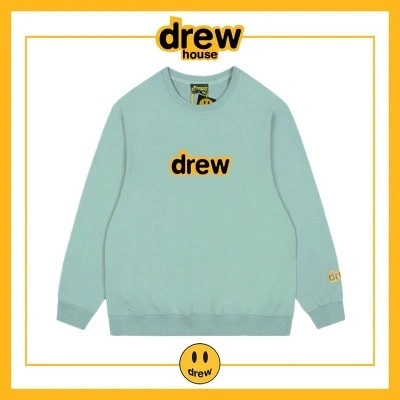 Drew House Sweatshirt Round Neck Unisex Cotton Fleece Style 6
