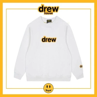 Drew House Sweatshirt Round Neck Unisex Cotton Fleece Style 7