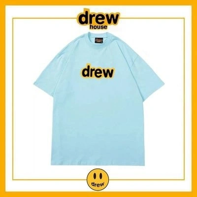 Drew Summer Short Sleeve T-Shirt Unisex Cotton Loose Tee Style 10