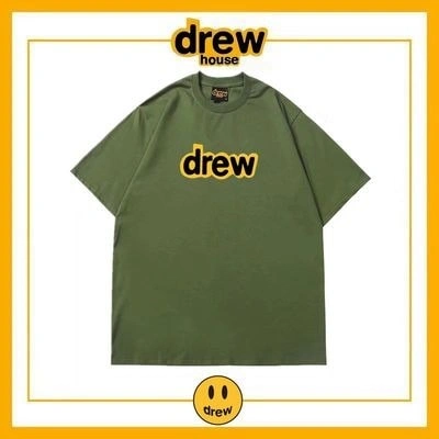 Drew Summer Short Sleeve T-Shirt Unisex Cotton Loose Tee Style 16
