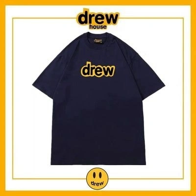Drew Summer Short Sleeve T-Shirt Unisex Cotton Loose Tee Style 17