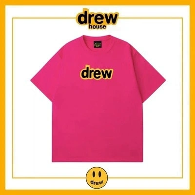 Drew Summer Short Sleeve T-Shirt Unisex Cotton Loose Tee Style 6