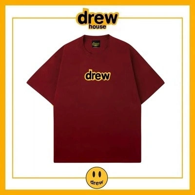 Drew Summer Short Sleeve T-Shirt Unisex Cotton Loose Tee Style 7
