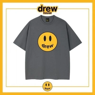 Drew Summer Short Sleeve T-Shirt Unisex Cotton Tee Style 18