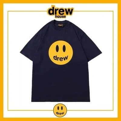 Drew Summer Short Sleeve T-Shirt Unisex Cotton Tee Style 2