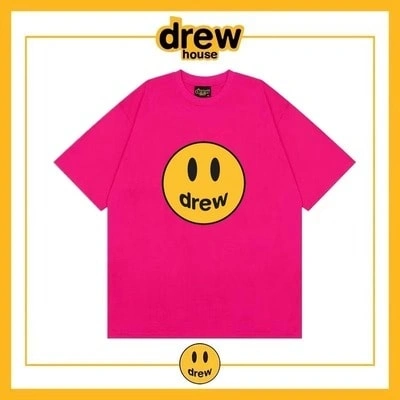 Drew Summer Short Sleeve T-Shirt Unisex Cotton Tee Style 23