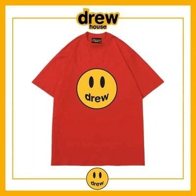 Drew Summer Short Sleeve T-Shirt Unisex Cotton Tee Style 24