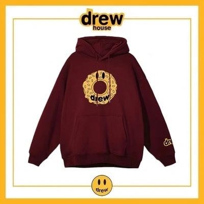 Drew Sweatshirt Autumn Hoodie Unisex Cotton Loose Pullover Student Style 12