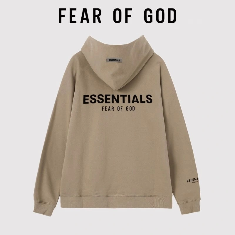 FOG Essentials 3D Letter Hooded Sweatshirt Unisex American Jacket Style 5