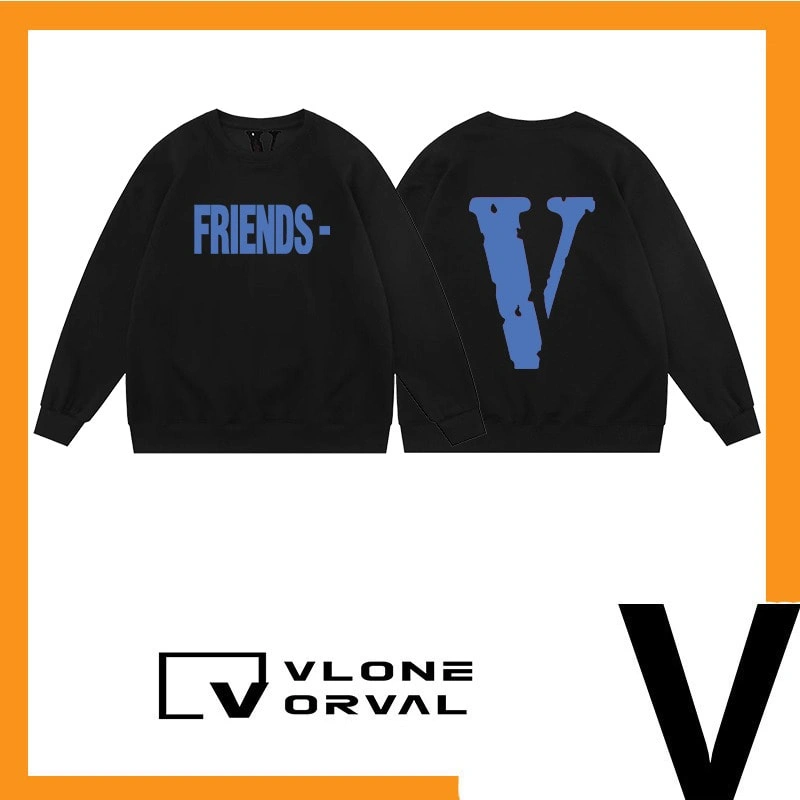 Vlone Orval Beijing Exclusive Big V Oversized Men’s Crewneck Sweatshirt Style 10