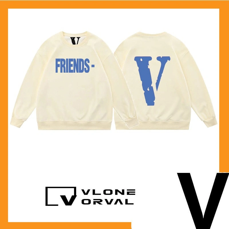 Vlone Orval Beijing Exclusive Big V Oversized Men’s Crewneck Sweatshirt Style 11