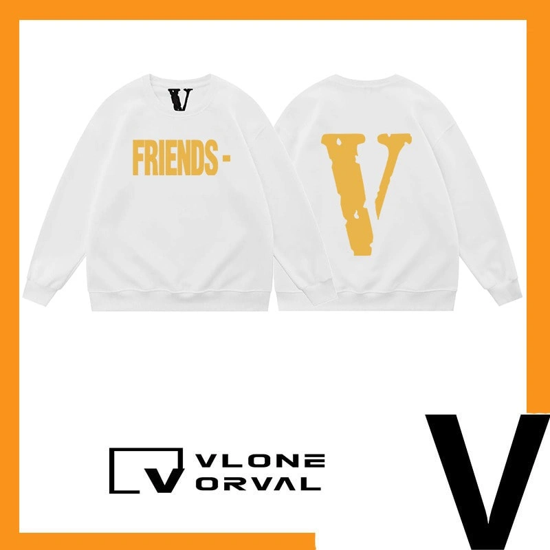 Vlone Orval Beijing Exclusive Big V Oversized Men’s Crewneck Sweatshirt Style 14