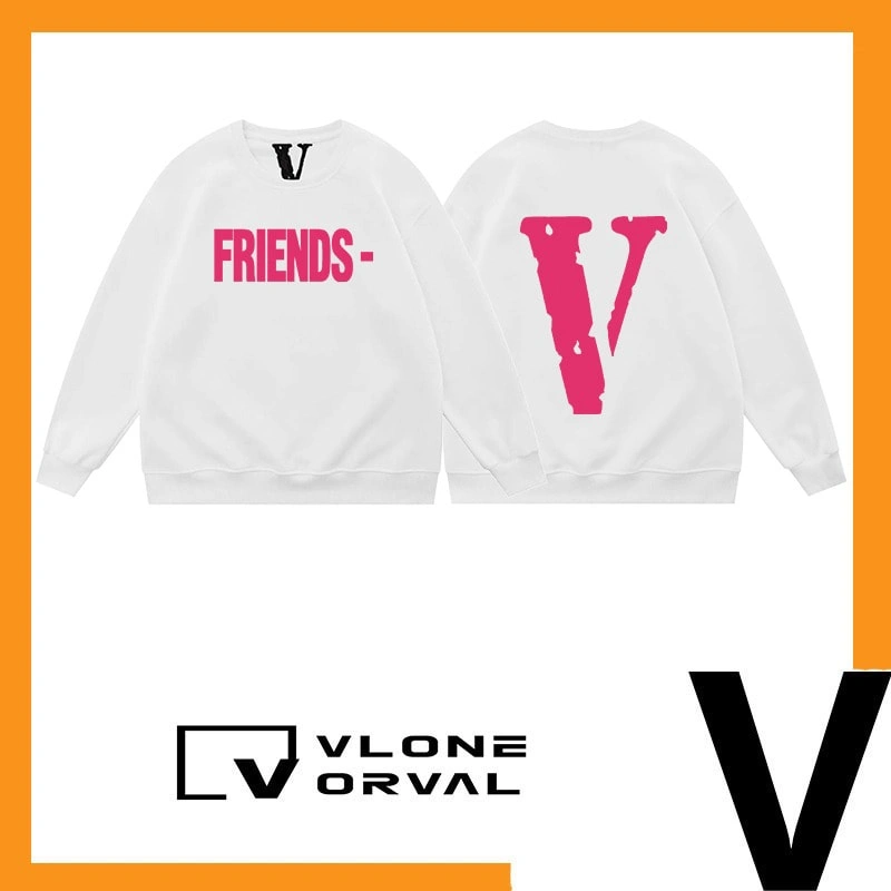 Vlone Orval Beijing Exclusive Big V Oversized Men’s Crewneck Sweatshirt Style 25