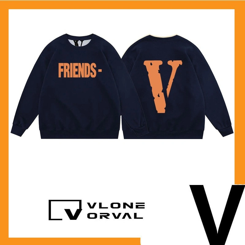 Vlone Orval Beijing Exclusive Big V Oversized Men’s Crewneck Sweatshirt Style 7