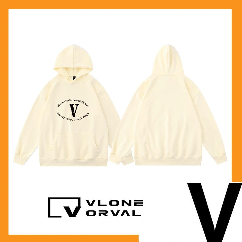 Vlone Orval Eye Letter Hoodie Unisex American Trend Style 2
