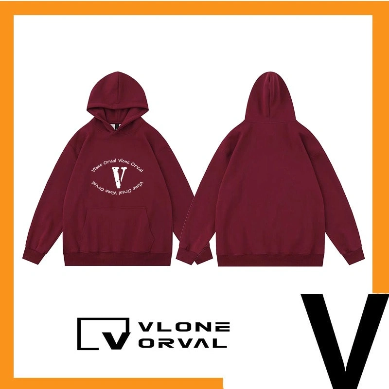 Vlone Orval Eye Letter Hoodie Unisex American Trend Style 4