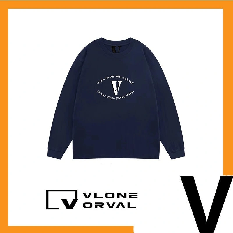 Vlone Orval Eye Letter Long Tee Unisex American Trend Style 2