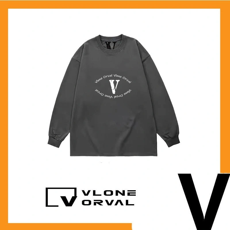 Vlone Orval Eye Letter Long Tee Unisex American Trend Style 3