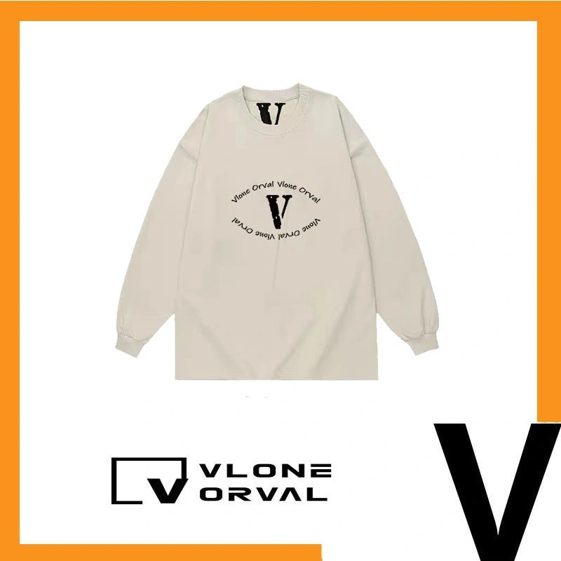 Vlone Orval Eye Letter Long Tee Unisex American Trend Style 4