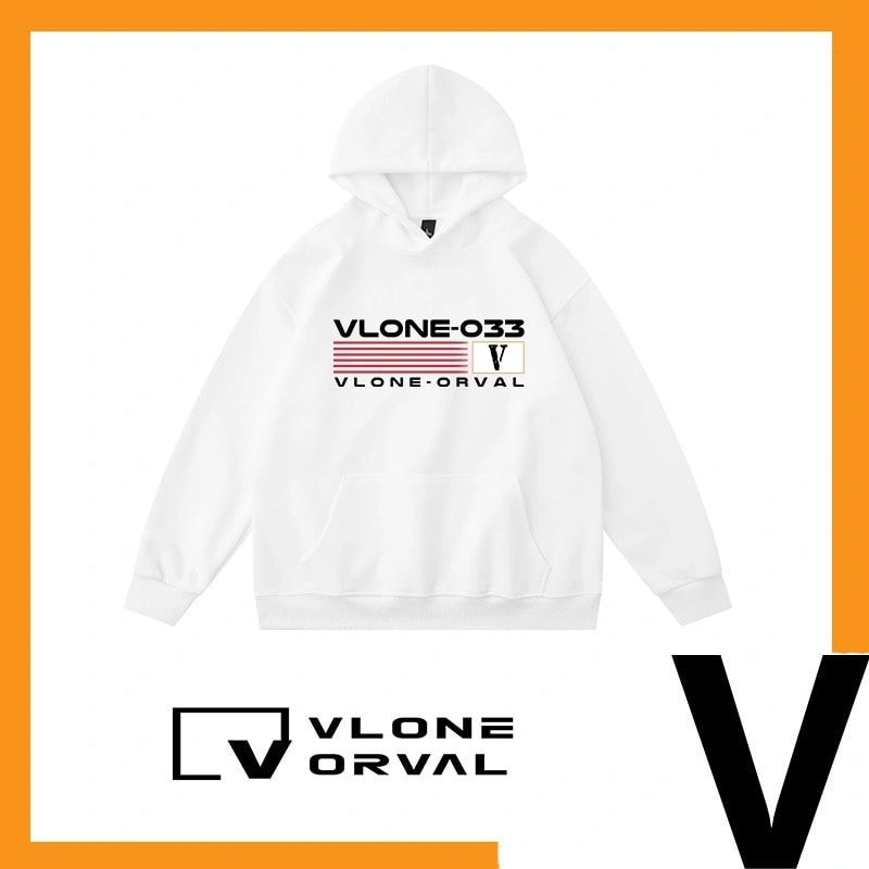 Vlone Orval National Trend R Graphic Print Hoodie F Unisex DR