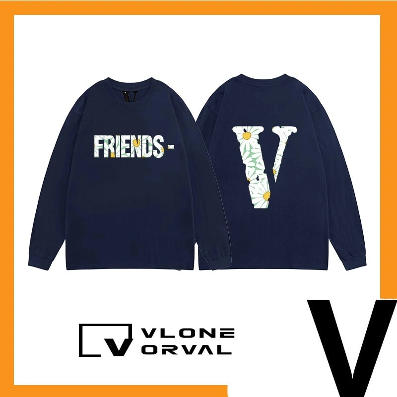 Vlone Orval Sunflower Vine Long Sleeve T-Shirt Unisex Limited Edition Style 4